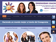 Tablet Screenshot of enneagramcenter.com.mx